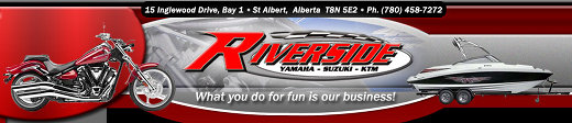 Riverside Yamaha Suzuki at the Canadian Blue Book Trader