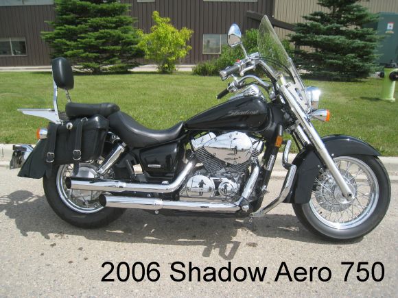 2006 Honda shadow aero 750 windshield #2