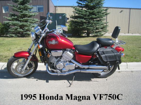 1995 750 Honda magna #4