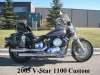 2005 YAMAHA V STAR CUSTOM 1100