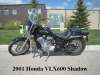 2001 HONDA SHADOW 600